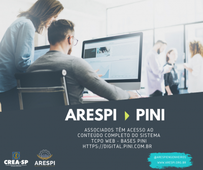 Associados ARESPI têm acesso a todo conteúdo do Sistema TCPO Web – Bases PINI