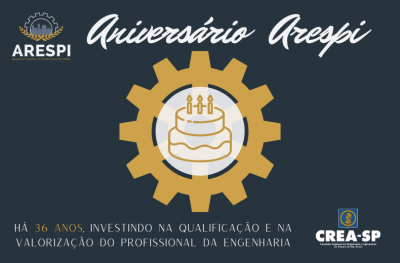 Aniversário ARESPI: 36 anos investindo no profissional da Engenharia