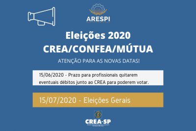 Eleições 2020 – 15 de Julho é a nova data!