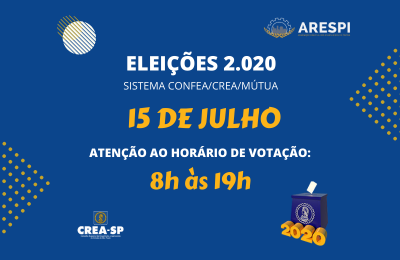 ATENÇÃO ao Horário de Votação! Eleição do Sistema CONFEA/CREA/MÚTUA