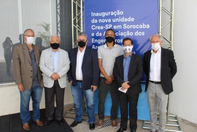 Presidente da ARESPI participa de inauguração da nova unidade do CREA em Sorocaba (SP)