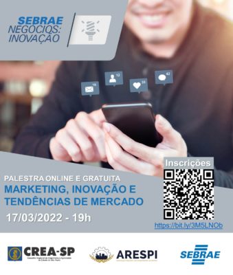 Marketing, inovação e tendências de mercado é tema de palestra realizada pela ARESPI e Sebrae-SP