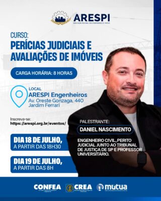 Lançamento do Curso: Perícias Judiciais e Avaliações de Imóveis