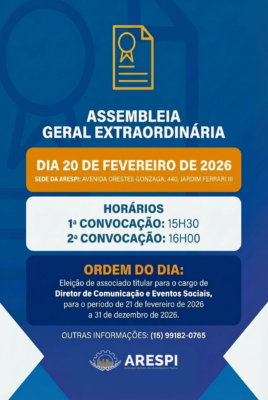EDITAL DE CONVOCAÇÃO – ASSEMBLEIA GERAL EXTRAORDINÁRIA