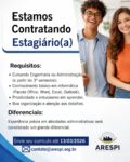 Oportunidade de Estágio na ARESPI!