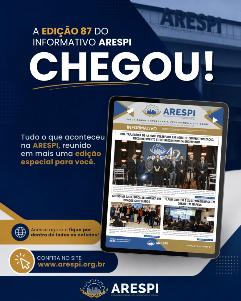 Post Divulgação Informativo O Informativo ARESPI 87 já está no ar!